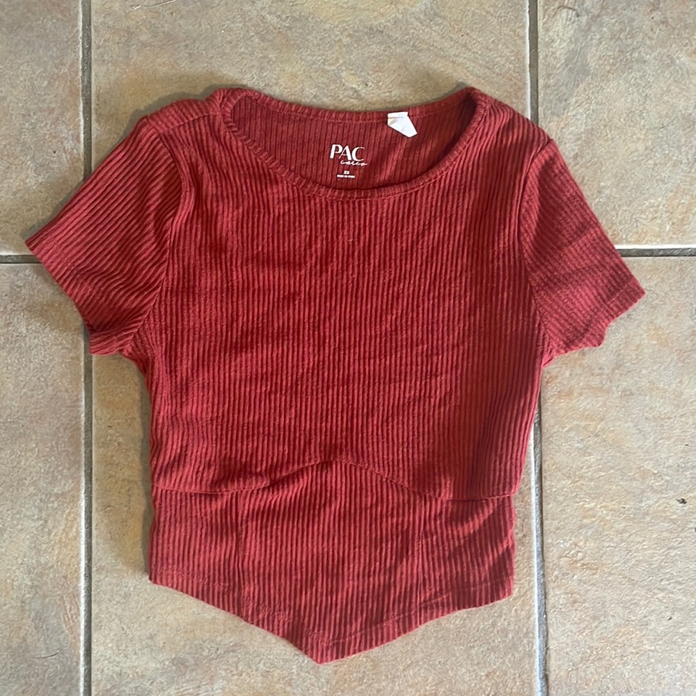 Red Crop Top
